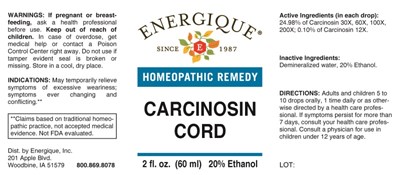 Carcinosin Cord - ENRGRDMT1036 Carcinosin Cord